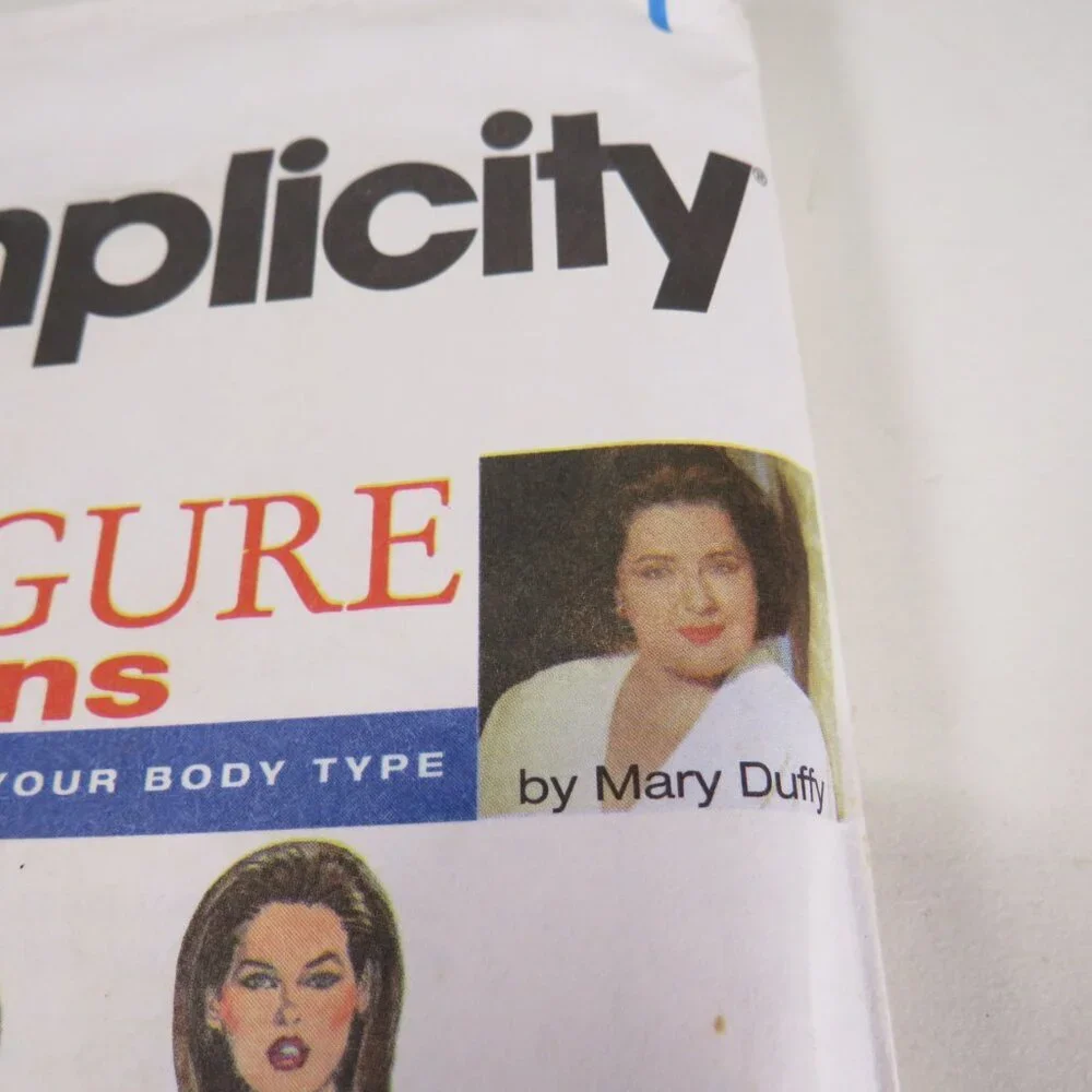 Simplicity 7162 Clothing Pattern Jumper UNCUT EASY (by Mary Duffy) 18W - 24W